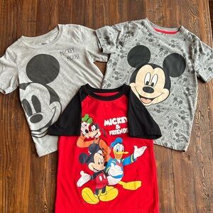 Disney Boys 5T Mickey Mouse Short Sleeve T Shirts (3)